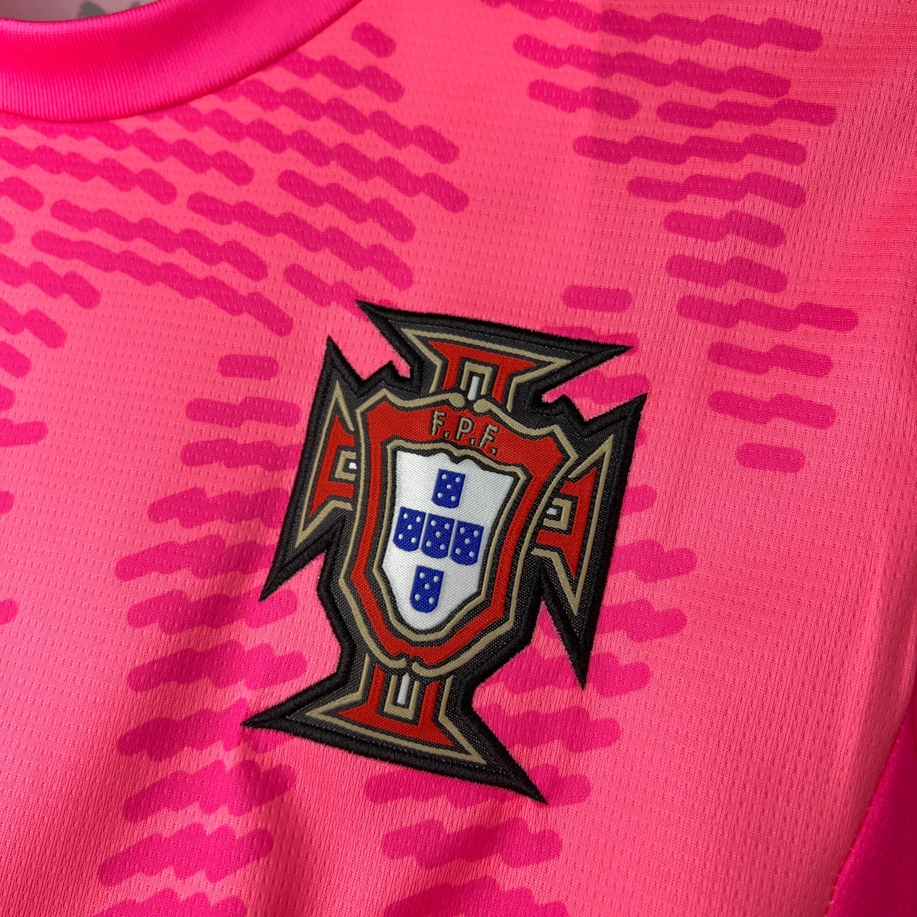 2026 Portugal Special Edition Pink Velo Football Shirt