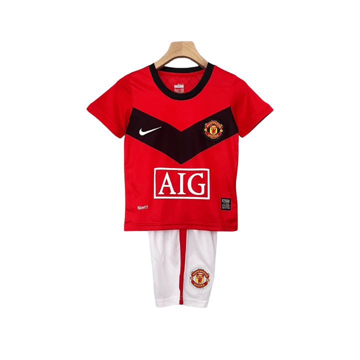 09/10 Manchester United Home Kids Size Kit - FutKulture