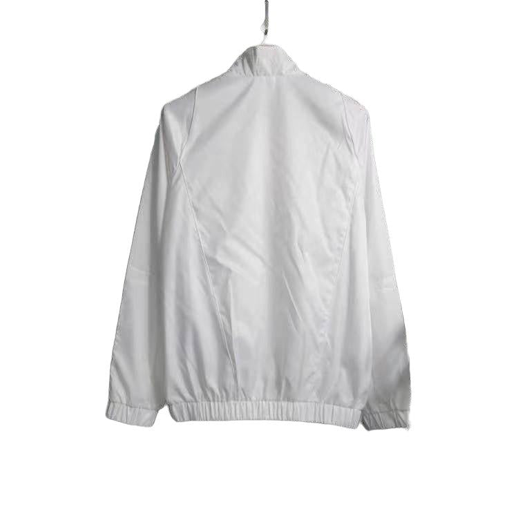 Real Madrid 2023 White Windbreaker