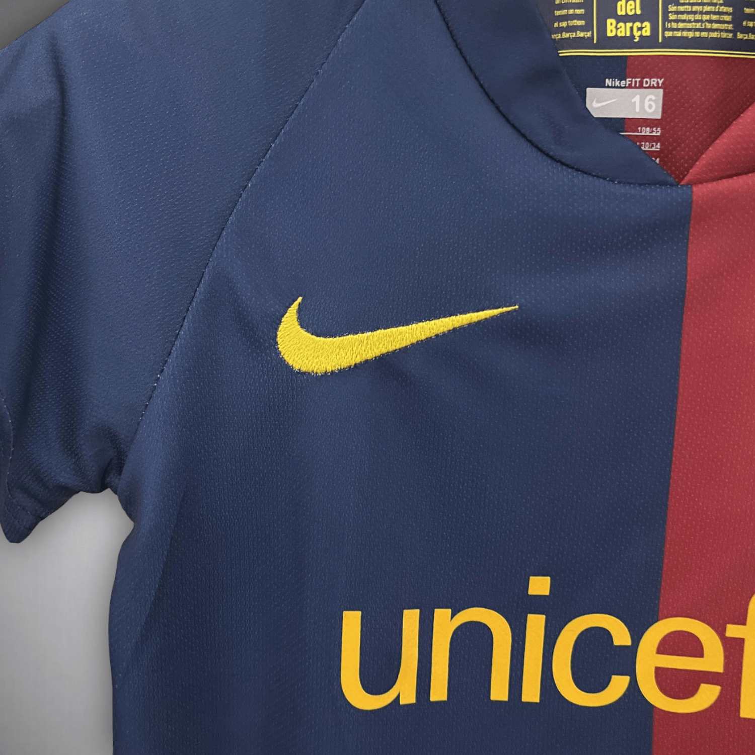 2009 Barcelona UCL Final Kids Size Kit - FutKulture