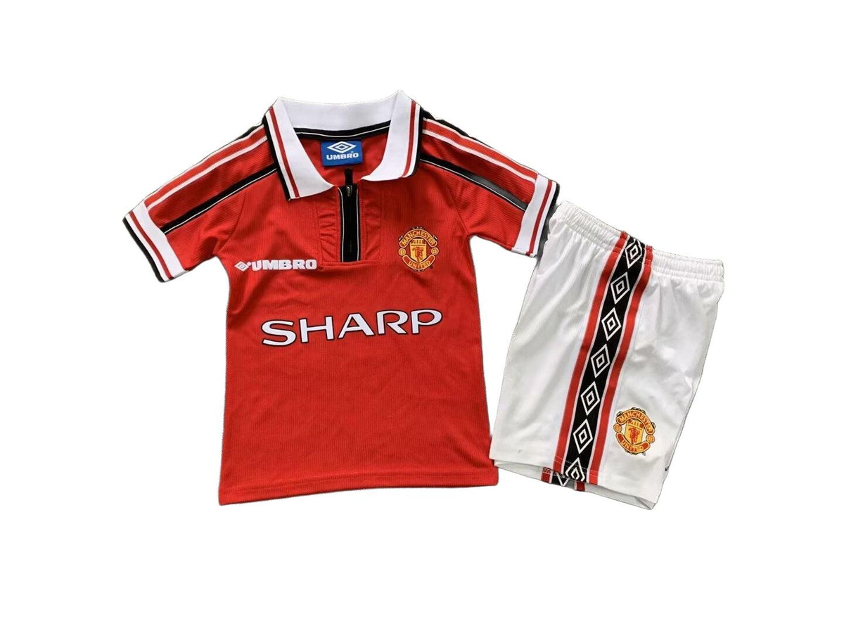Manchester United 1998/99 Home Kids
