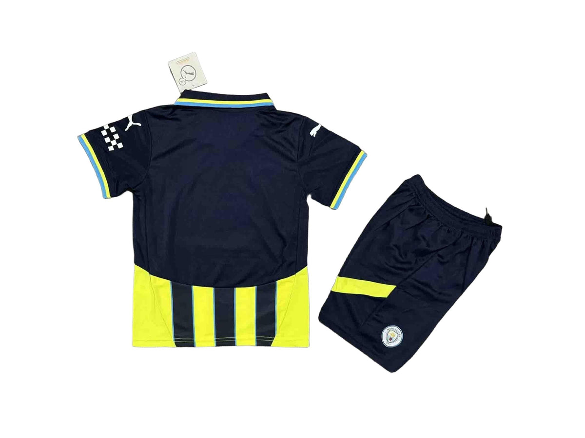 Manchester City 2024/25 Away Kids