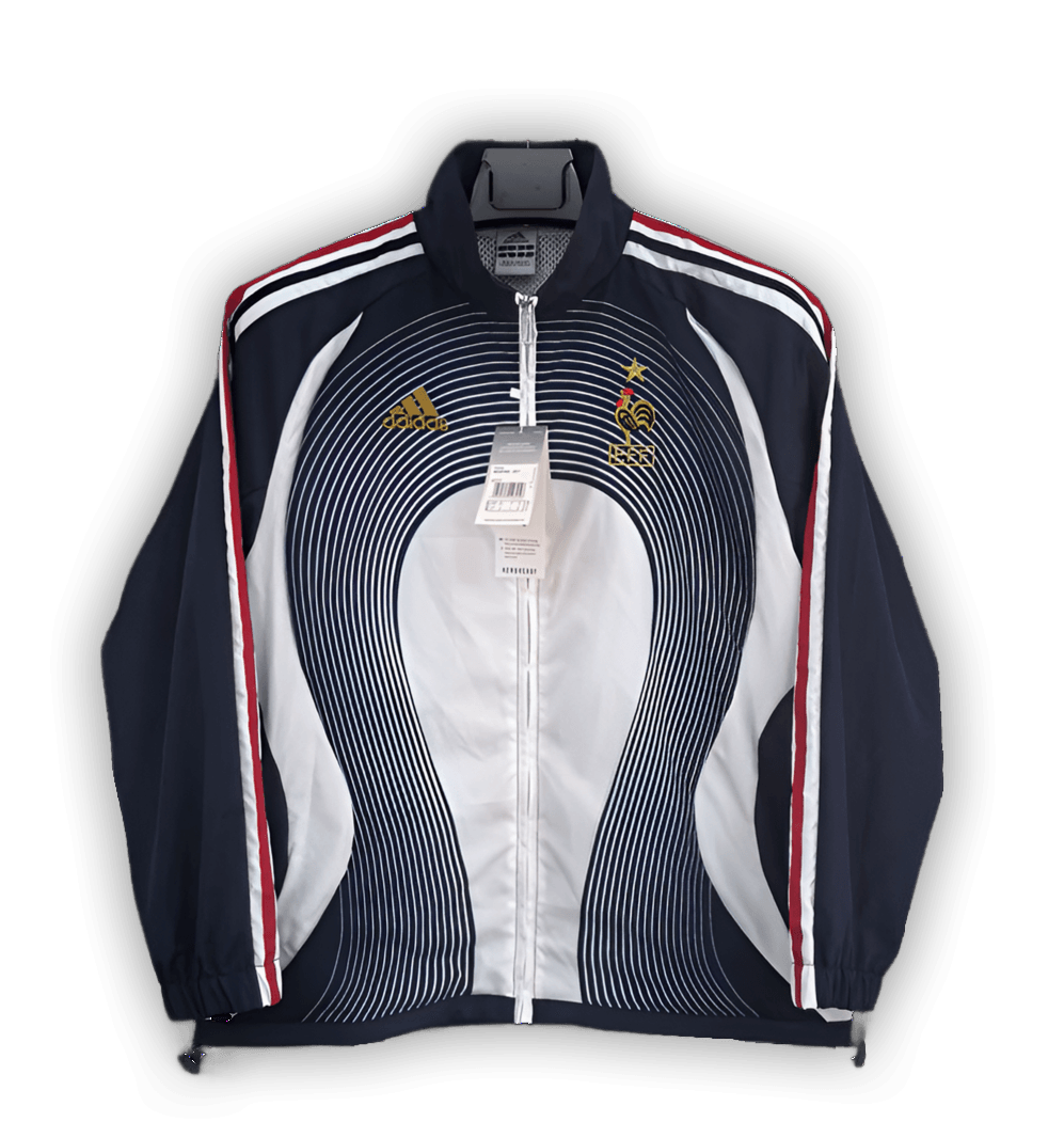 France Retro Windbreaker