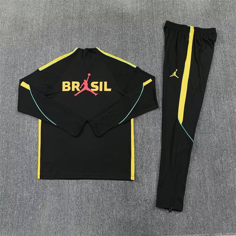 2026/2027 Brazil Black x Yellow Tracksuit