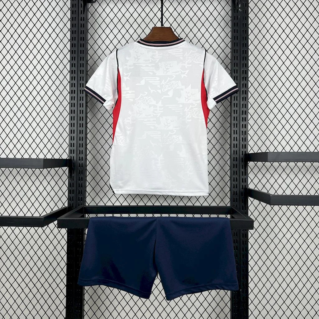 2026 England Home Football Shirt Kids Size