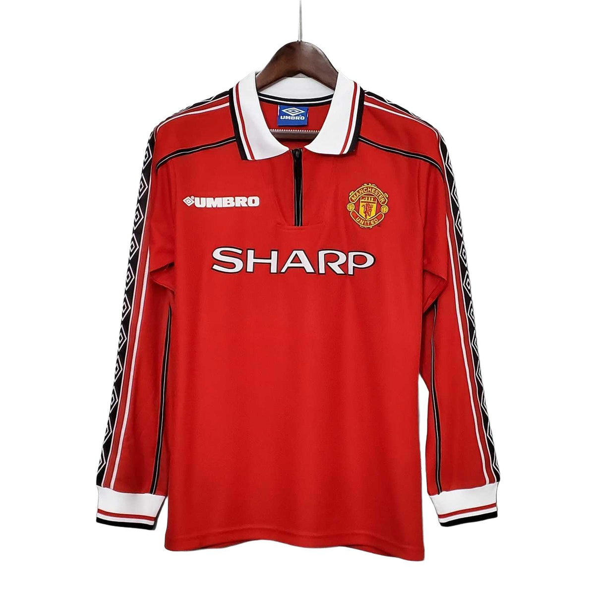 Manchester United 1998/99 Home Long Sleeve