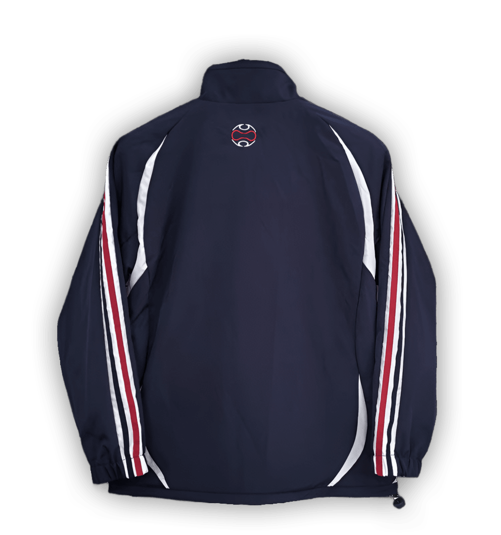 France Retro Windbreaker