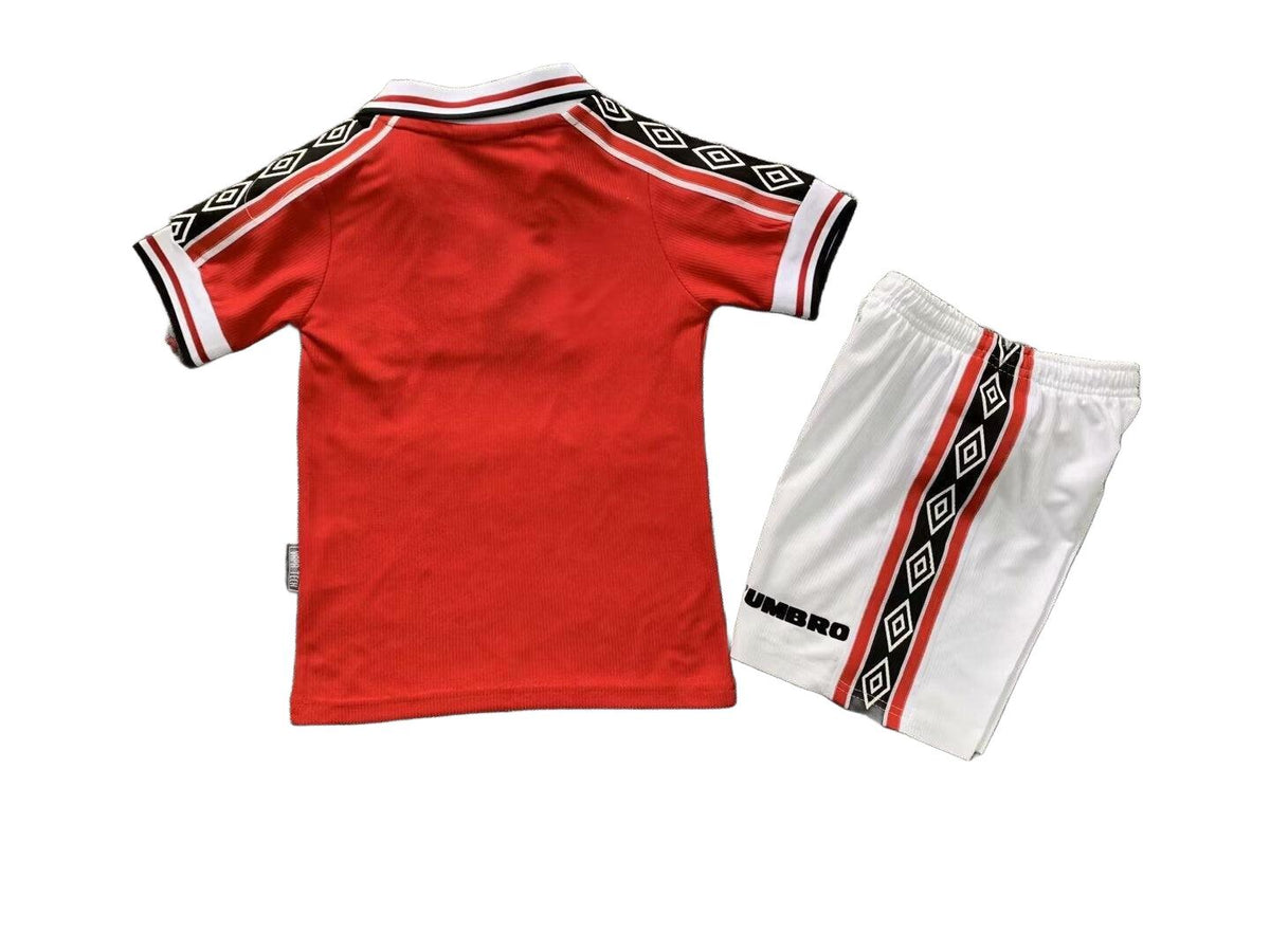 Manchester United 1998/99 Home Kids