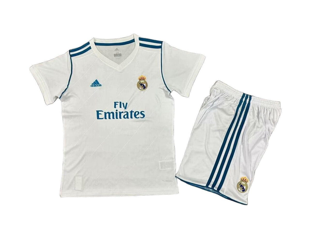 Real Madrid 2017/18 Home Kids