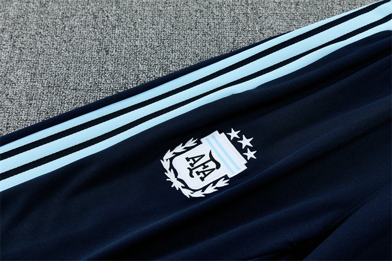 2026/2027 Argentina Half-Pull Blue Tracksuit