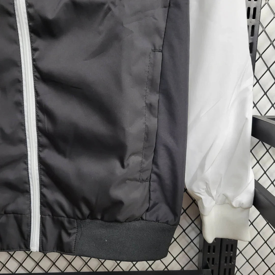 2024/2025 Bayern Munich Windbreaker White and Black