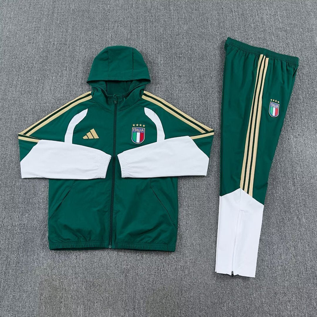 Italy Green and White Tracksuit