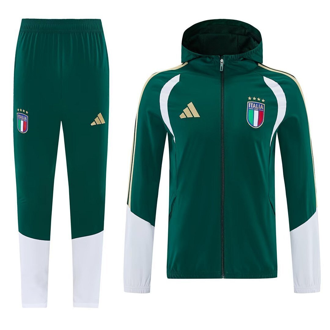 Italy Green and White Tracksuit