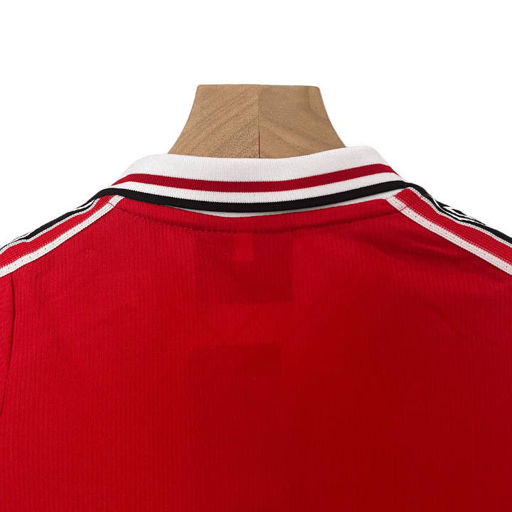 98/99 Manchester United Home Kids Size Kit - FutKulture
