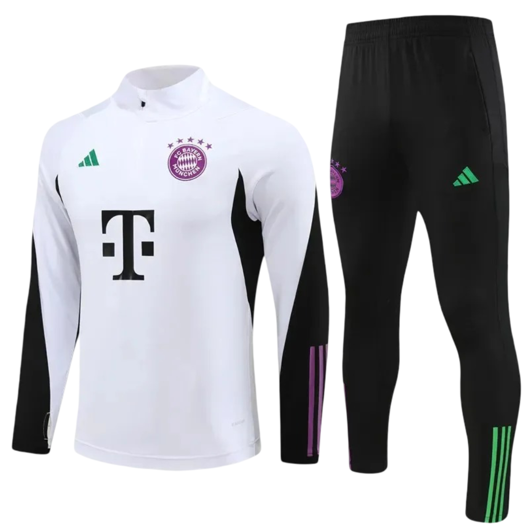 Bayern Munchen White Tracksuit