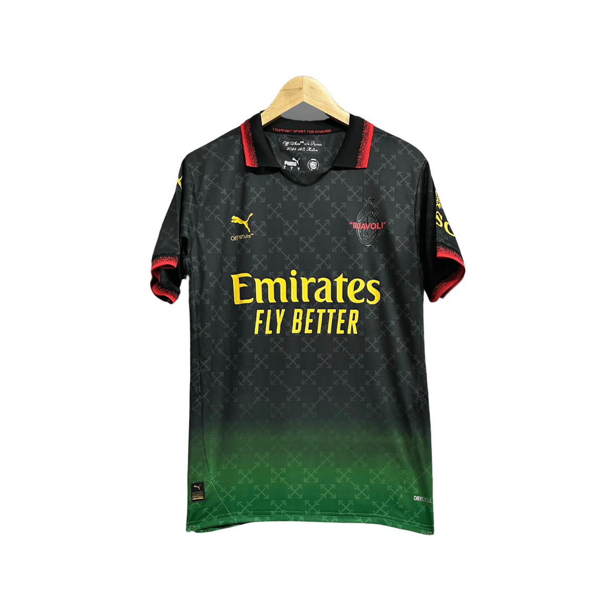 AC Milan x Off-White "Diavoli" Premium Kit - FutKulture