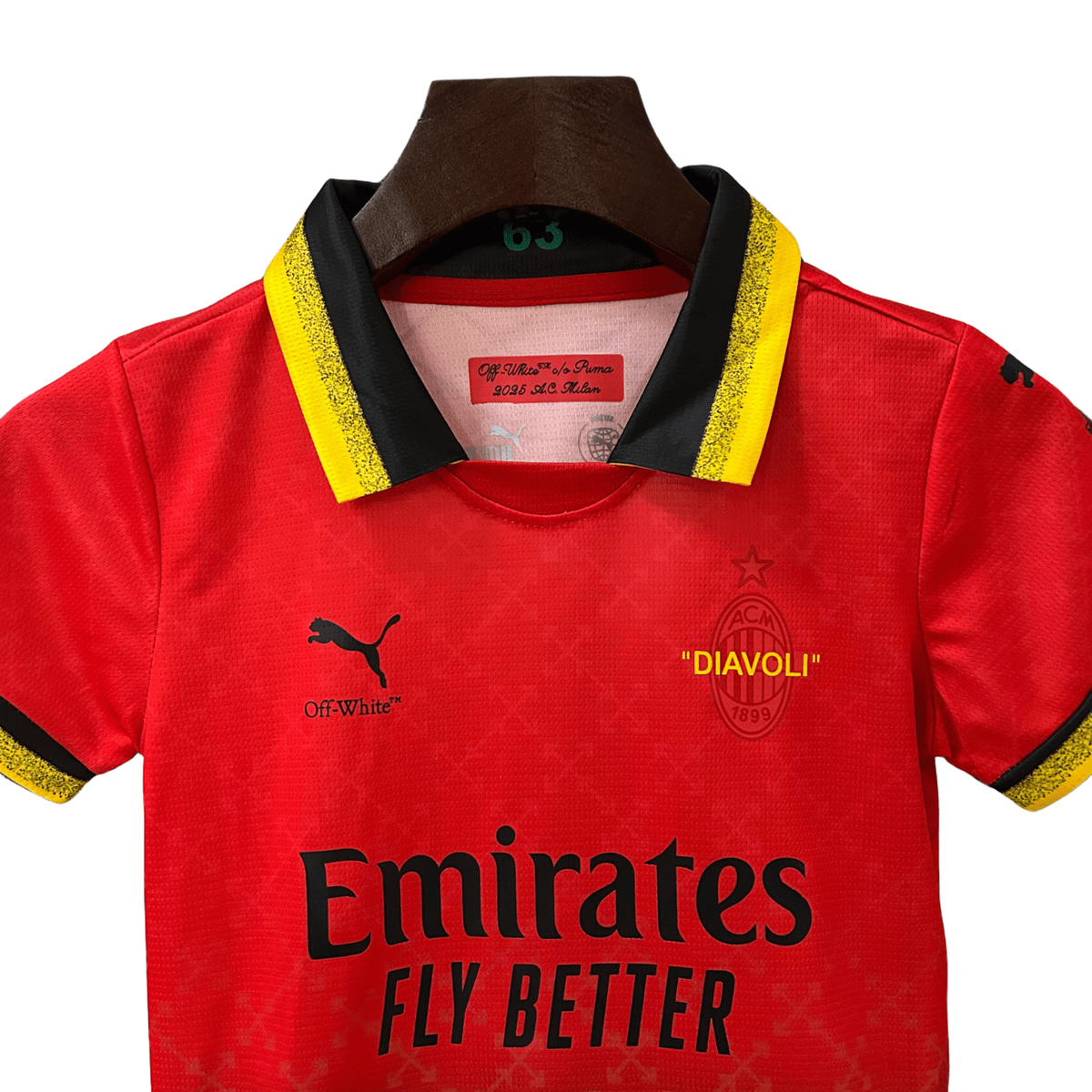 AC Milan x Off-White Premium Kids Size Kit - FutKulture