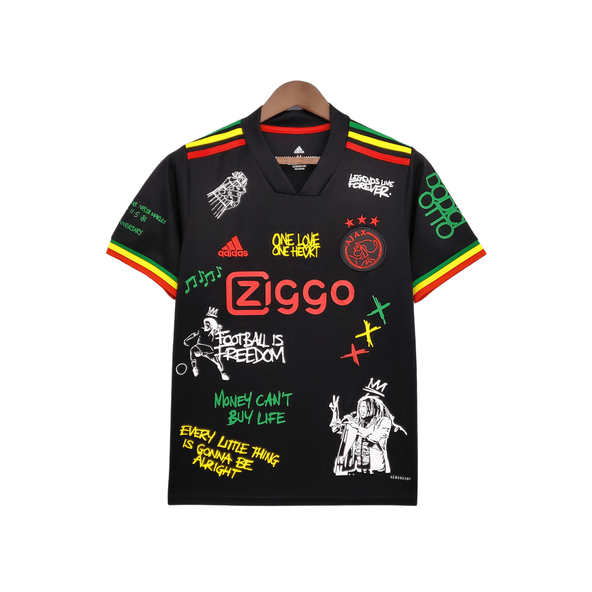 Ajax "Bob Marley" Premium Kit - FutKulture