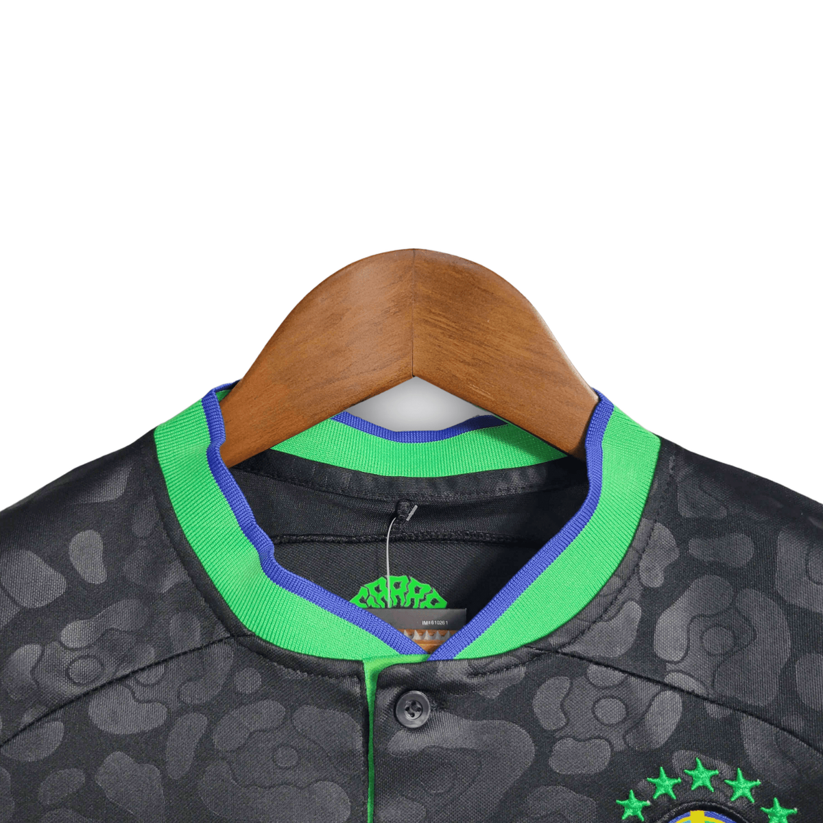 Brazil "Black Leopard" Premium Kids Size Kit - FutKulture