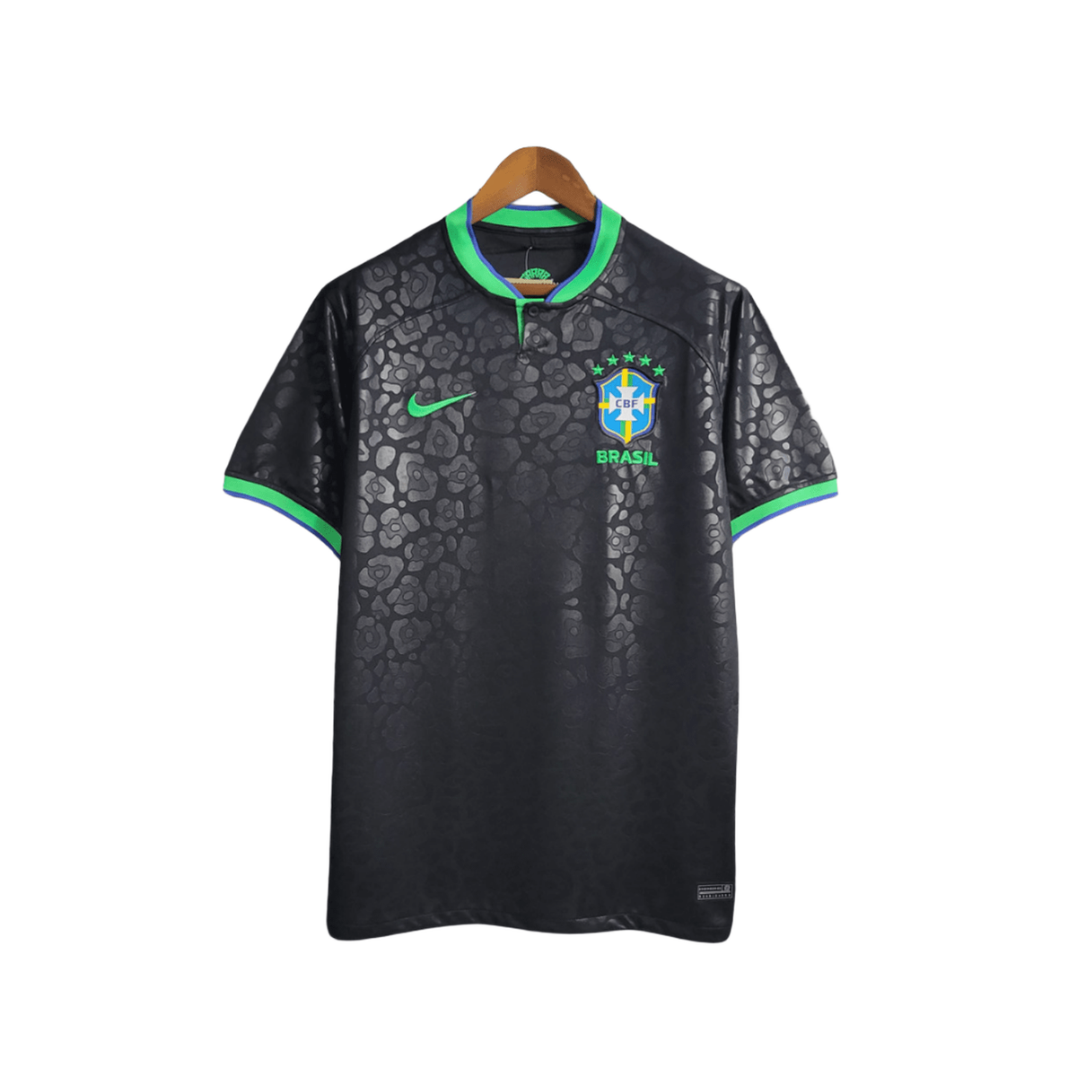 Brazil "Black Leopard" Premium Kit - FutKulture