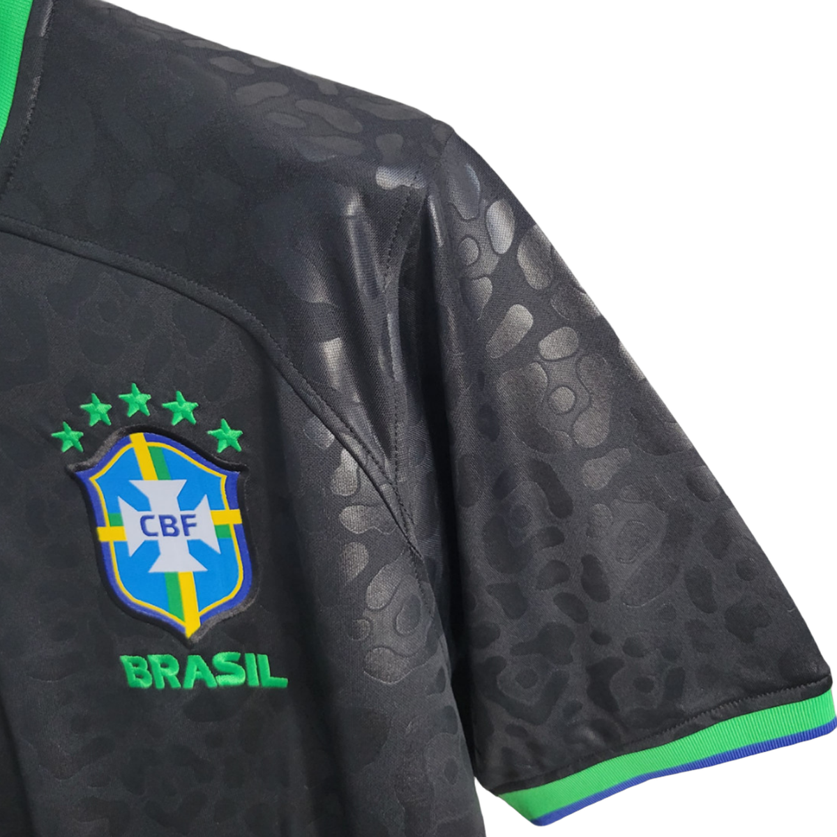 Brazil "Black Leopard" Premium Kit - FutKulture