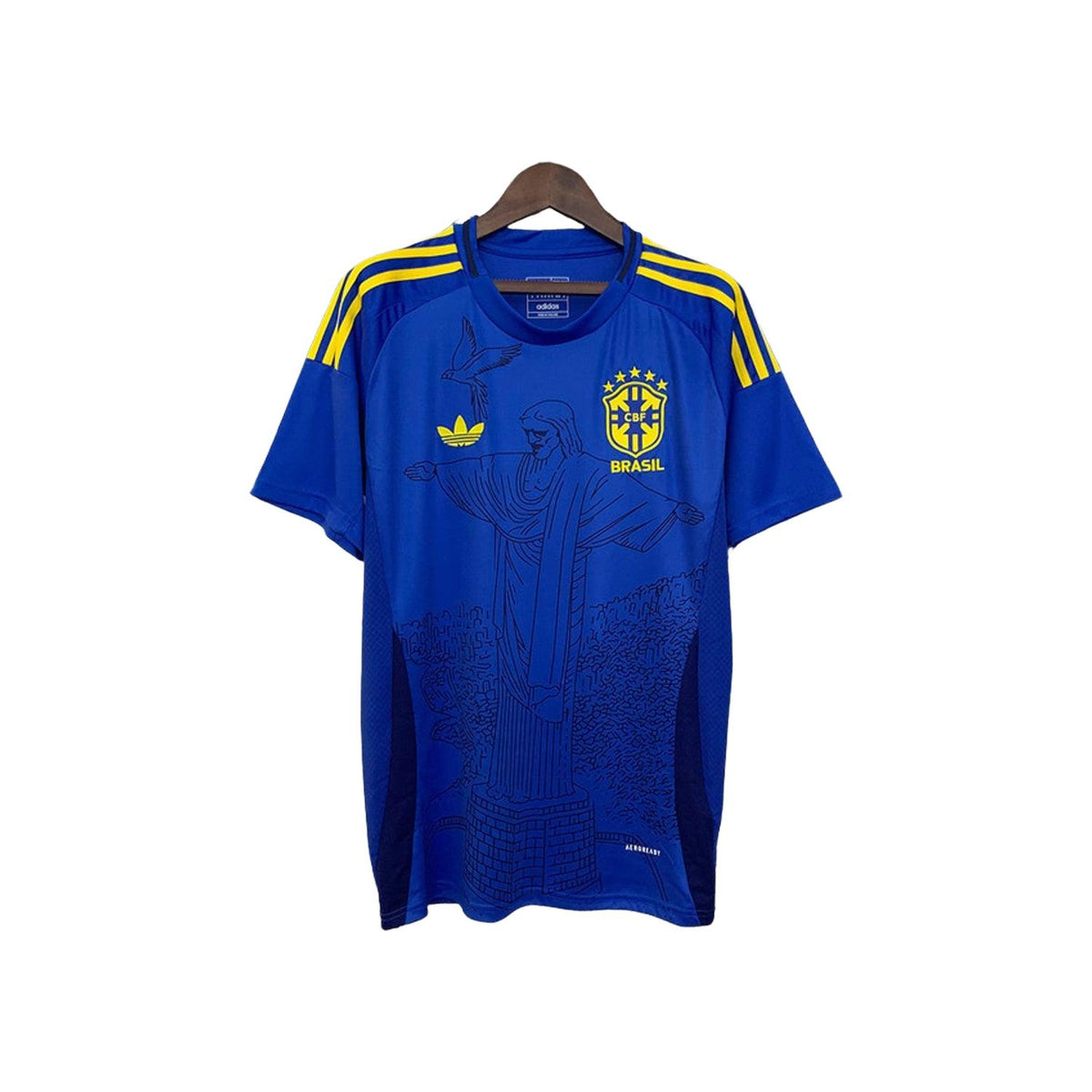 Brazil Jesus Blue Edition Premium Kit - FutKulture