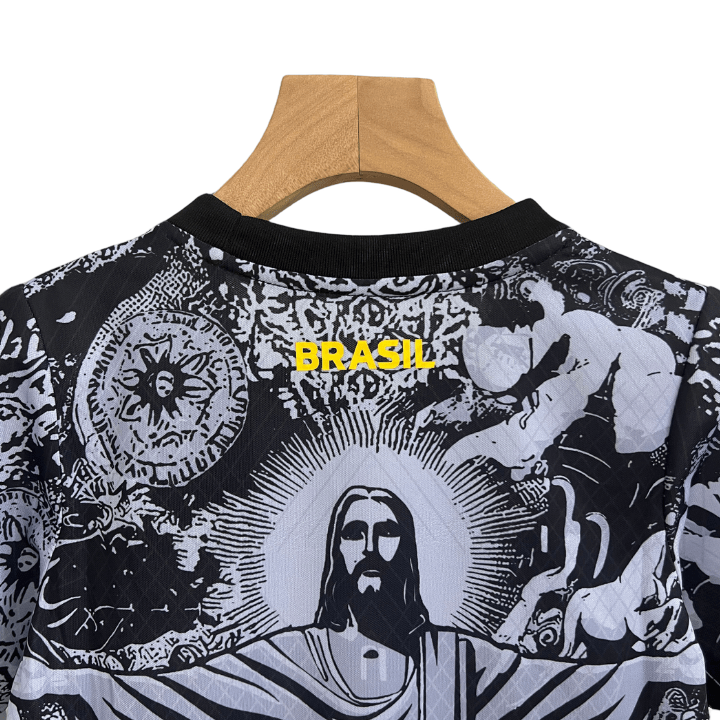 Brazil "Jesus" Premium Kids Size Kit - FutKulture