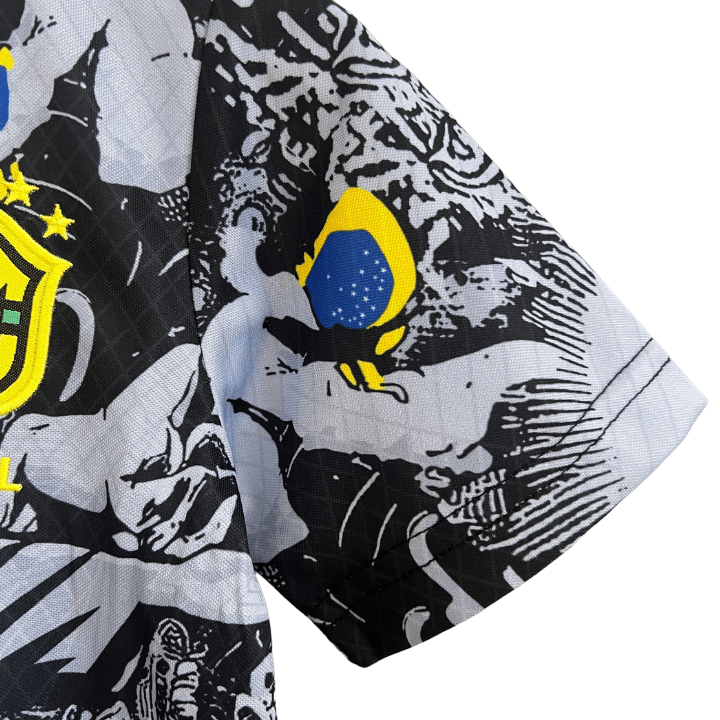 Brazil "Jesus" Premium Kids Size Kit - FutKulture