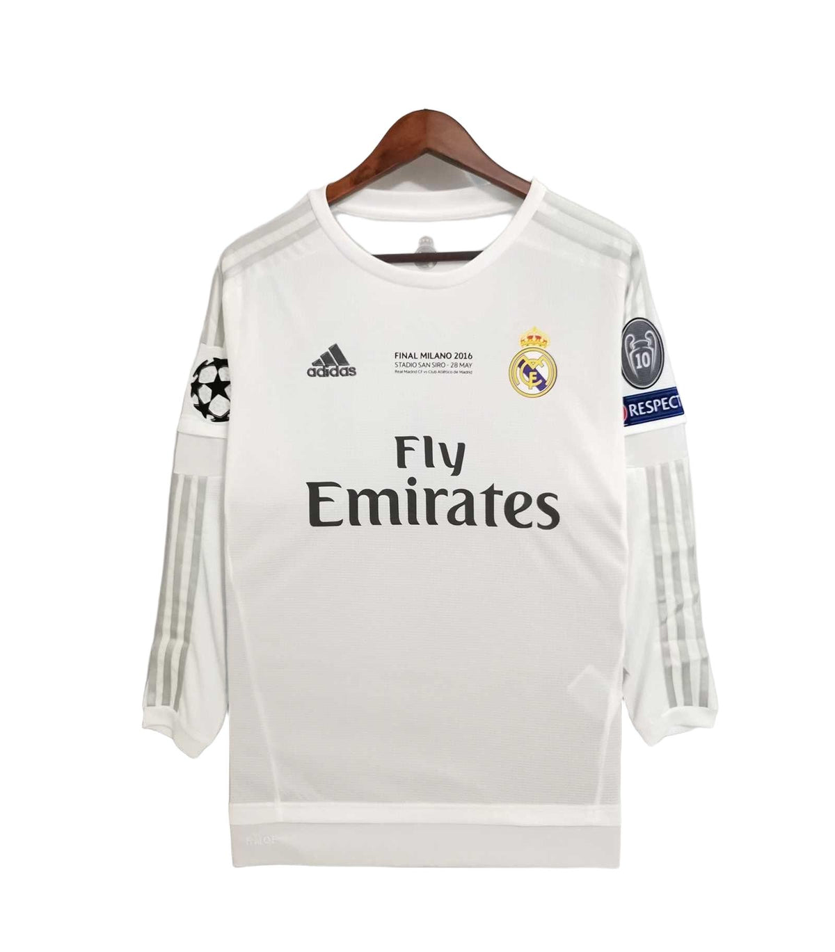 Real Madrid 2015/16 Home Long Sleeve