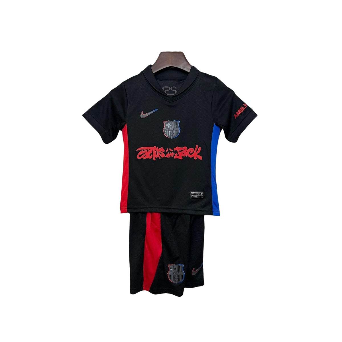 Barcelona x Cactus Jack Away Kids Size Kit - FutKulture