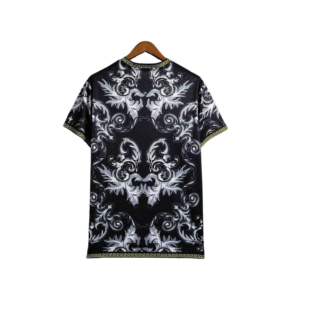 Italy "Versace" Premium Black Kit - FutKulture