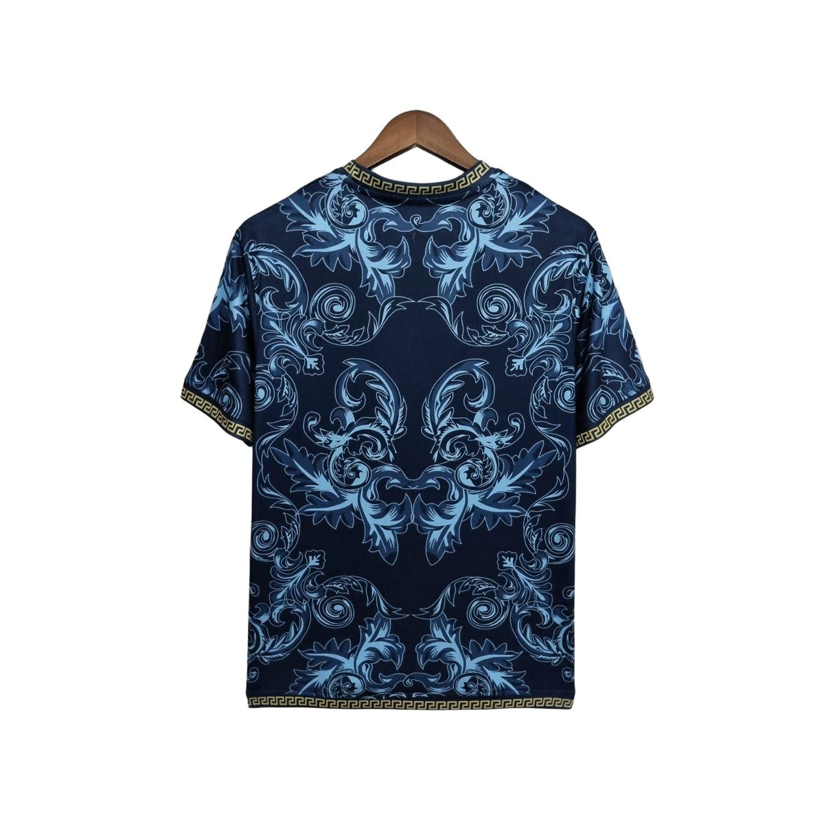 Italy "Versace" Premium Dark Blue Kit - FutKulture