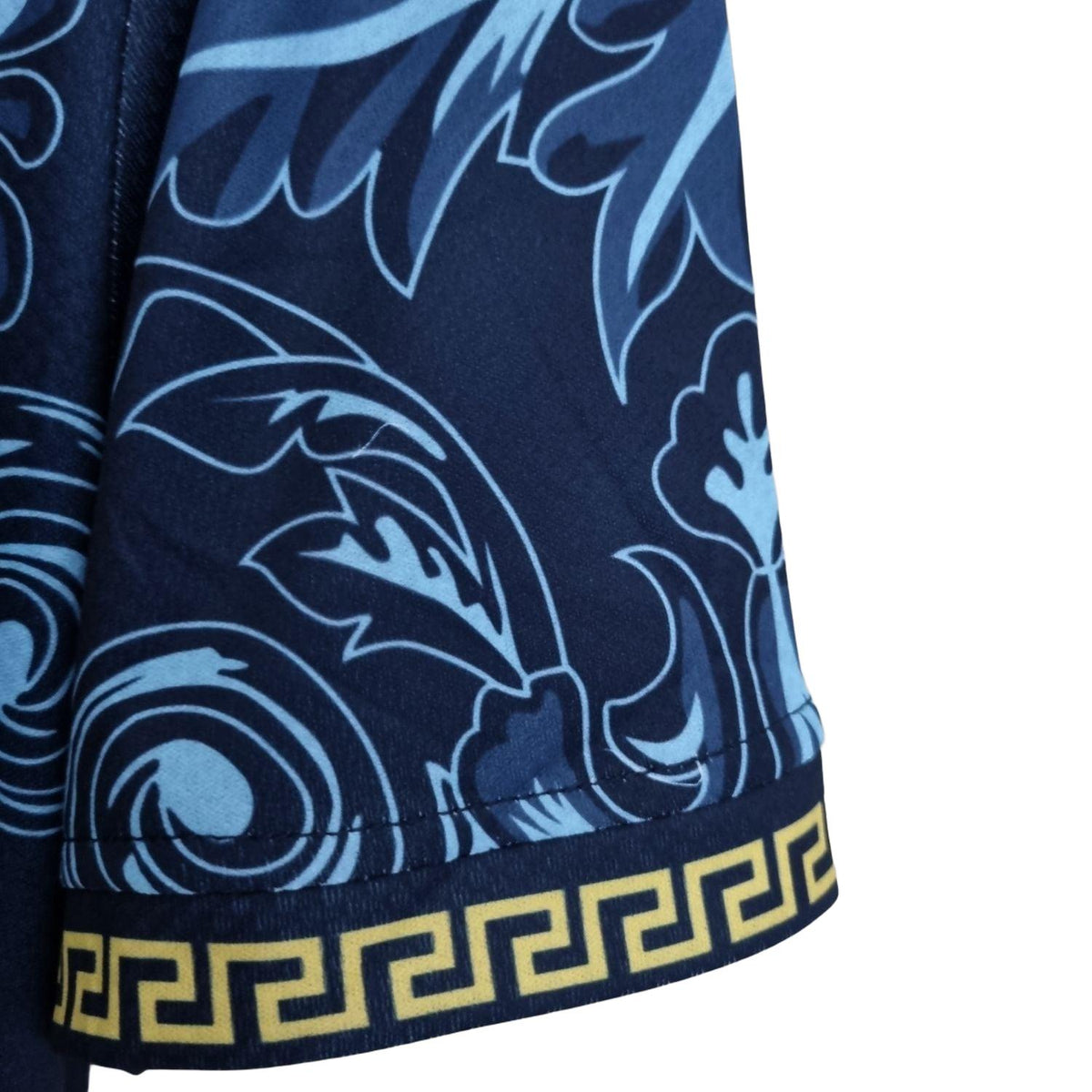 Italy "Versace" Premium Dark Blue Kit - FutKulture