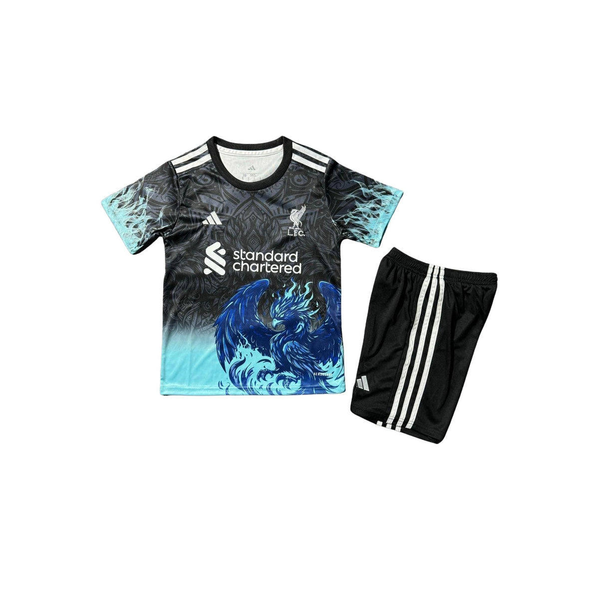 Liverpool "Ocean Phoenix" Premium Kids Size Kit - FutKulture