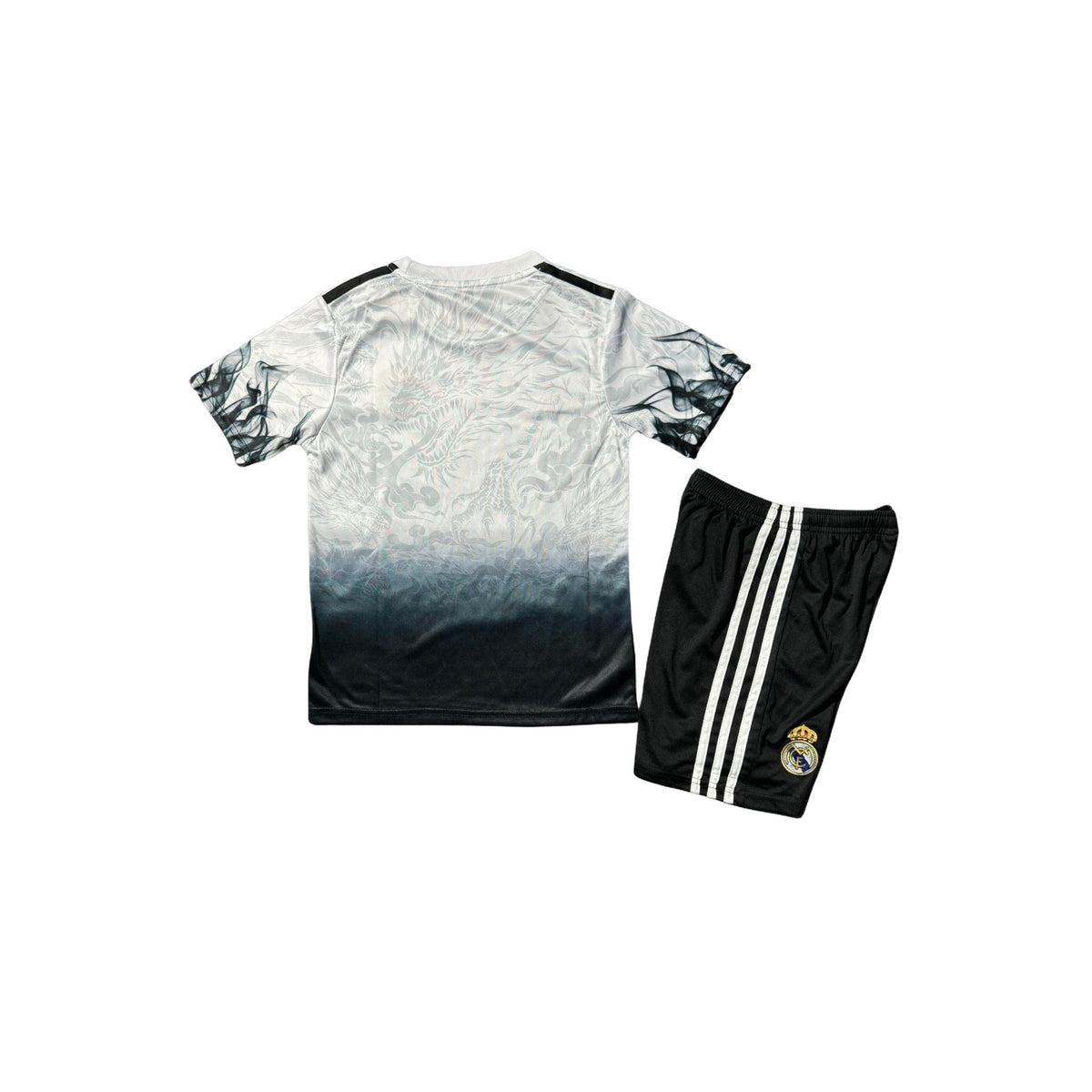 Real Madrid "Emerald Flame" Premium Kids Size Kit - FutKulture