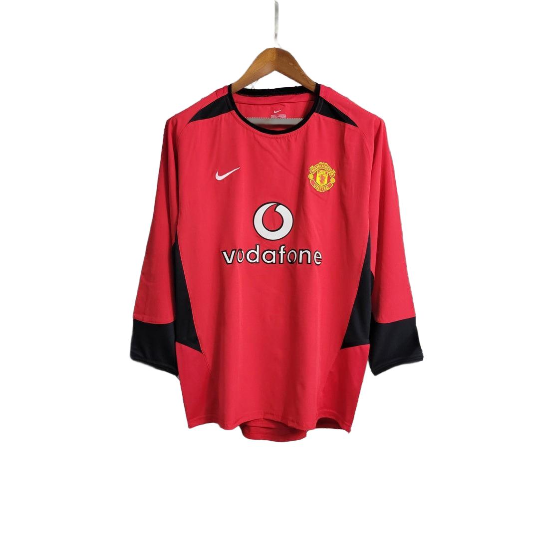 Manchester United 2002/04 Home Long Sleeve
