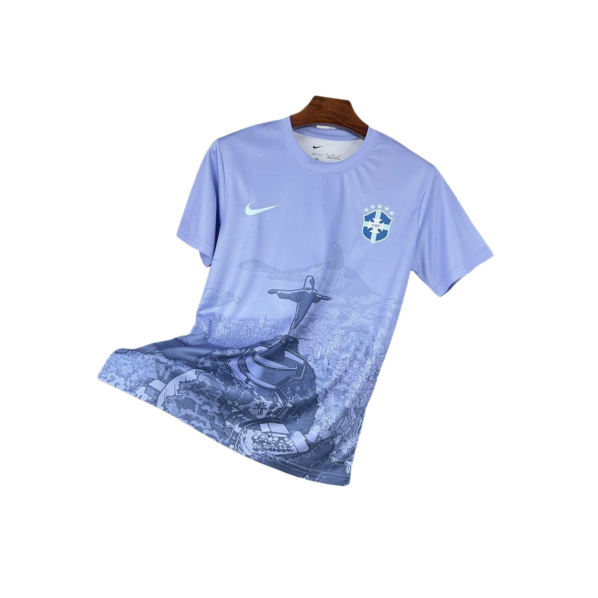 Brazil "Cristo Redentor" Purple Premium Kit - FutKulture