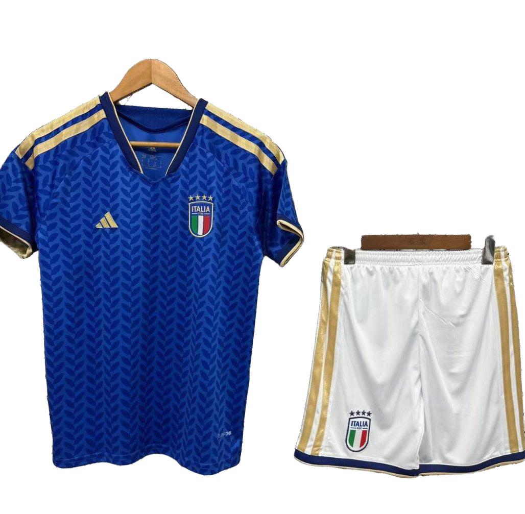 2026 Kids Size Italy Home Football Shirt