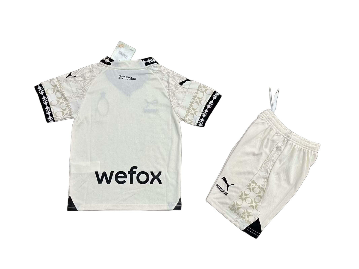 AC Milan Puma x Pleasures 2024/25 Home Kids