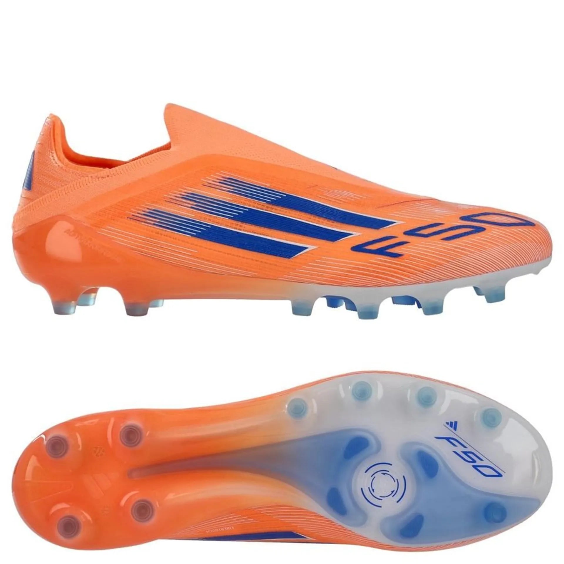 F50 Elite Laceless AG Coral Blaze