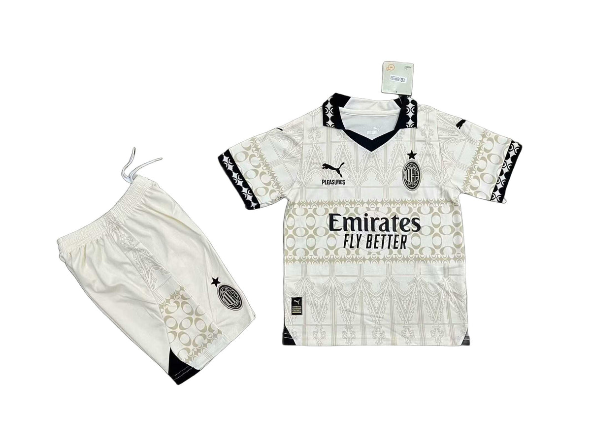 AC Milan Puma x Pleasures 2024/25 Home Kids