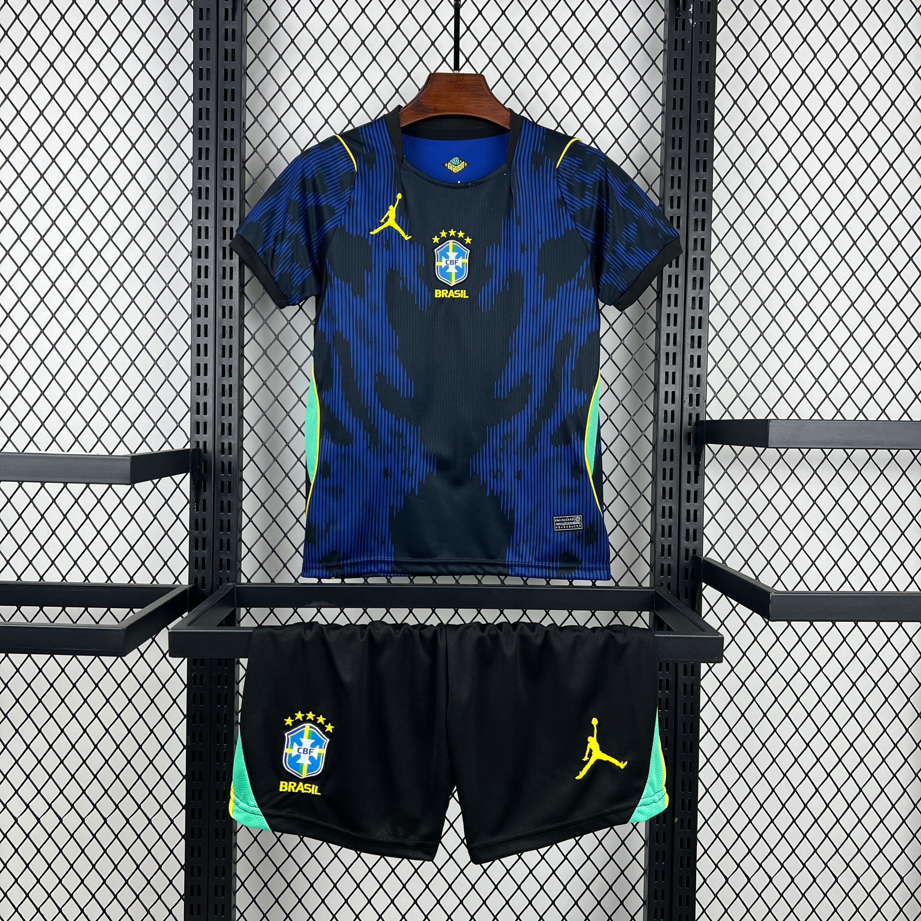 2026 Brazil Away World Cup Football Shirt Kids Size