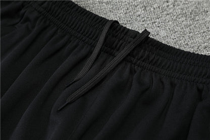 2022/2023 PSG Paris Saint-Germain Full Black Half-Pull Tracksuit