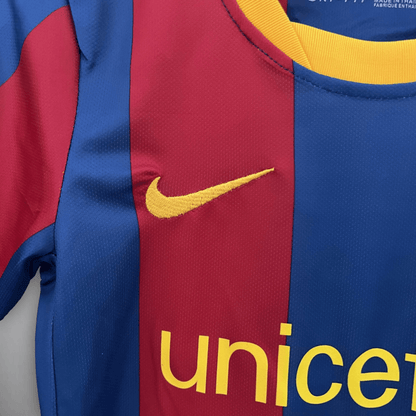 10/11 Barcelona Home Kids Size Kit - FutKulture