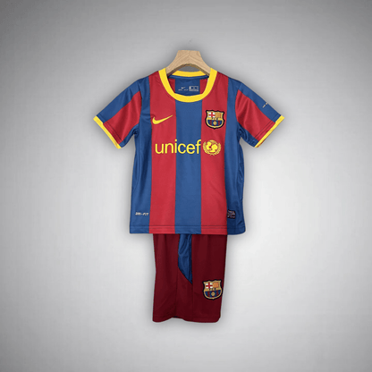 10/11 Barcelona Home Kids Size Kit - FutKulture