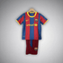 10/11 Barcelona Home Kids Size Kit - FutKulture