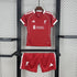 2025/2026 Liverpool Home Soccer Jersey Kids Size