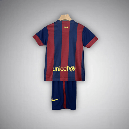 14/15 Barcelona Home Kids Size Kit - FutKulture
