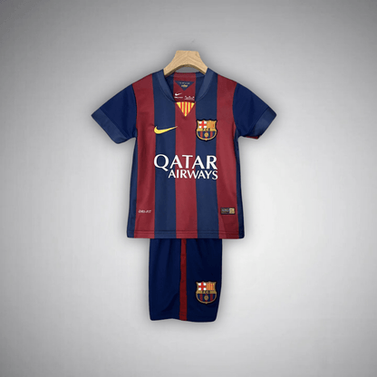 14/15 Barcelona Home Kids Size Kit - FutKulture