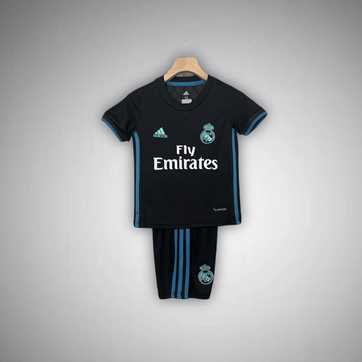 17/18 Real Madrid Away Premium Kids Size Kit - FutKulture